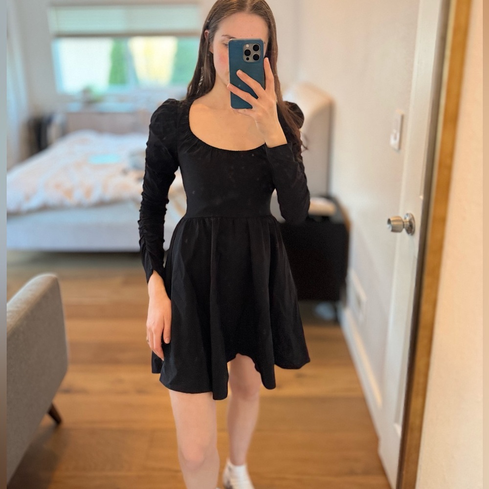 Top Shop Black Mini Dress